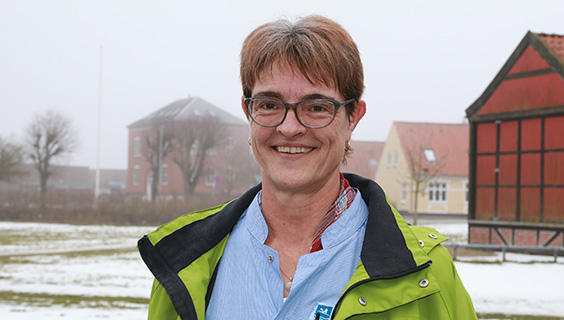 Social- og sundhedsassistent Helene Pedersen fra Løgstør syge- og hjemmepleje.